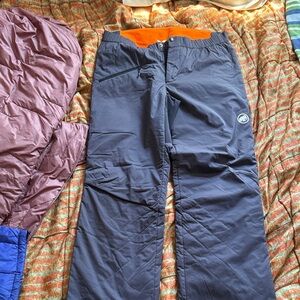 Mammut Eigerjoch Flex Insulated Winter Hiking Pants. Mens Large.